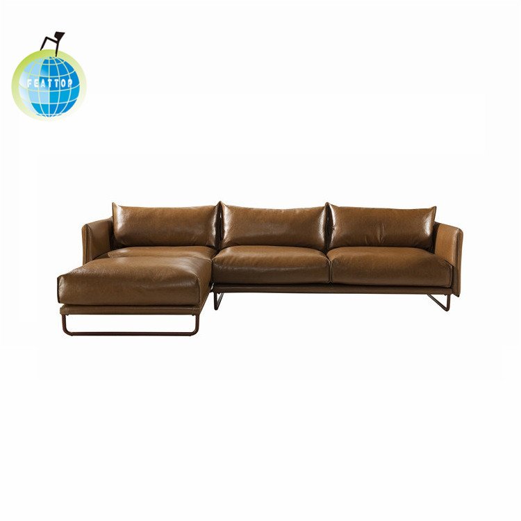 2017 Office Style Leisure Time Furniture Comfortable Leather Office Sofa