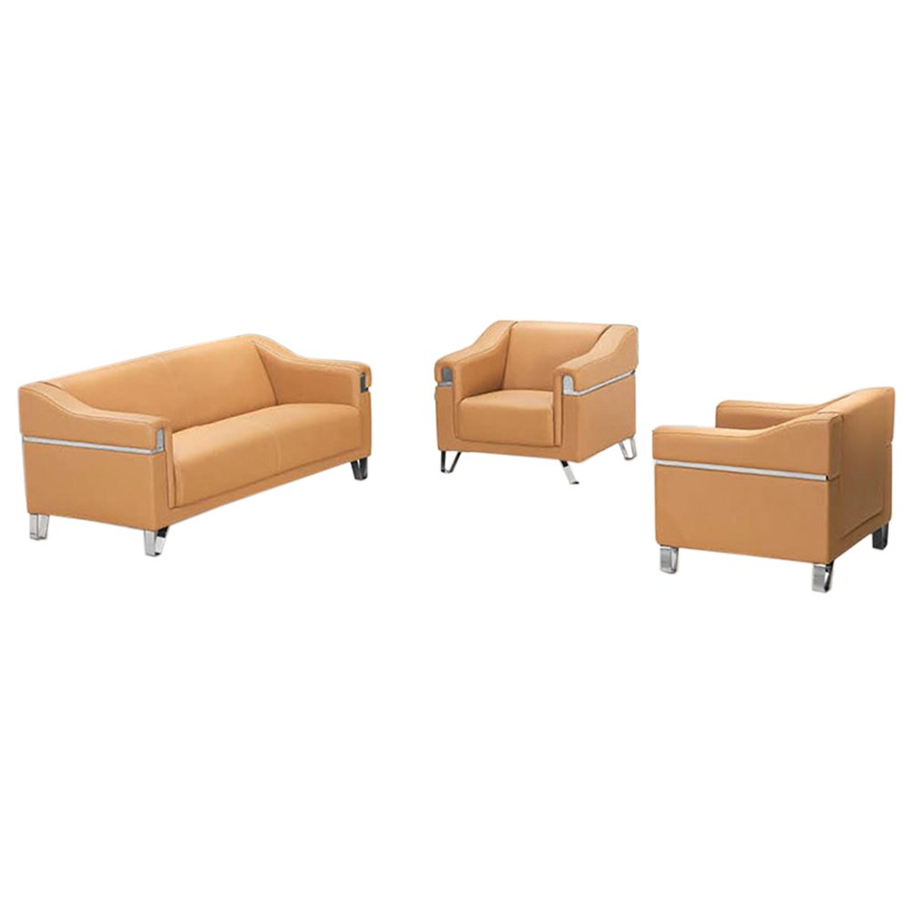 custom logo leather furniture red chair grey office sofa