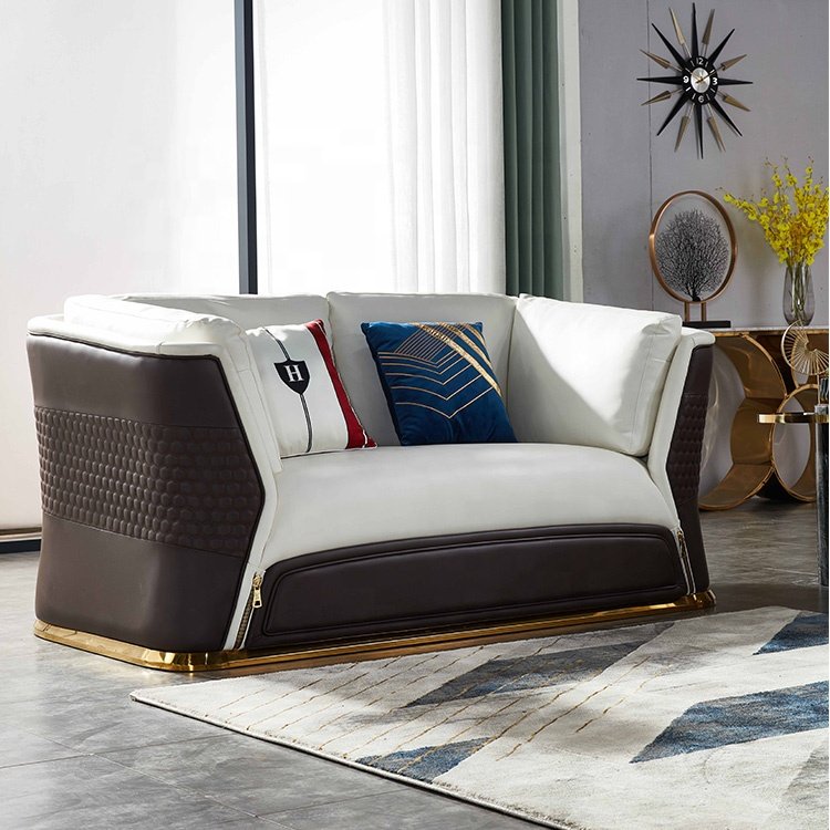 Factory Sale Leather Sofa Latest Couch Living Room Furniture Sofa Modern Design Sofa Set