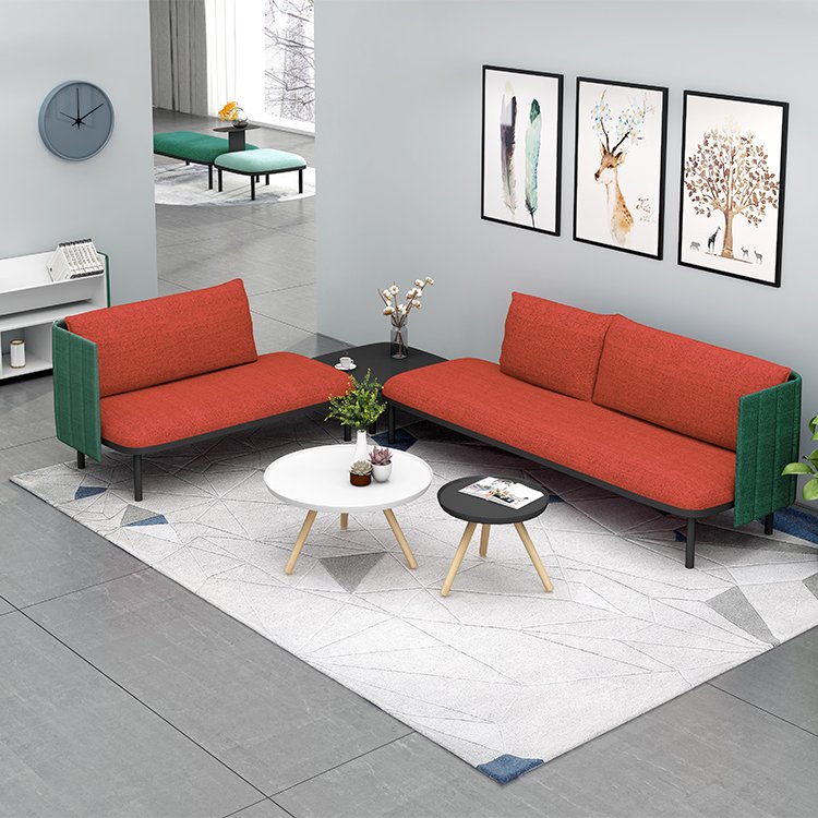 Sectional Office Furniture Reception Waiting Sofas Office Modern Reception Sofa