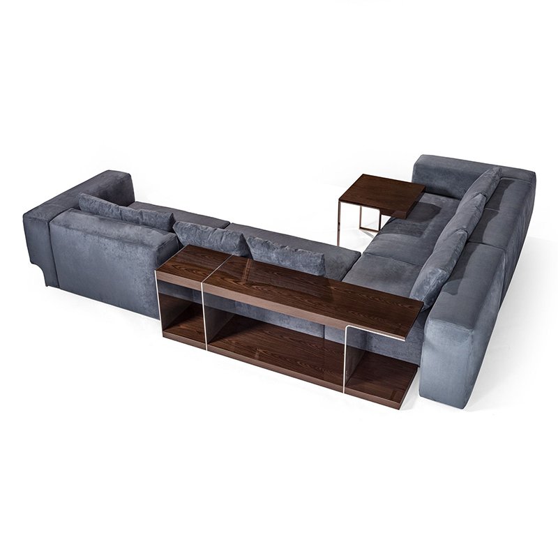 Hot Style Easy Clean Living Room Furniture Modern Leather Sofa Set Luxury Matte Leather Sofa