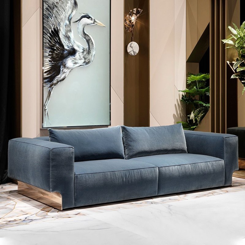 Hot Style Easy Clean Living Room Furniture Modern Leather Sofa Set Luxury Matte Leather Sofa