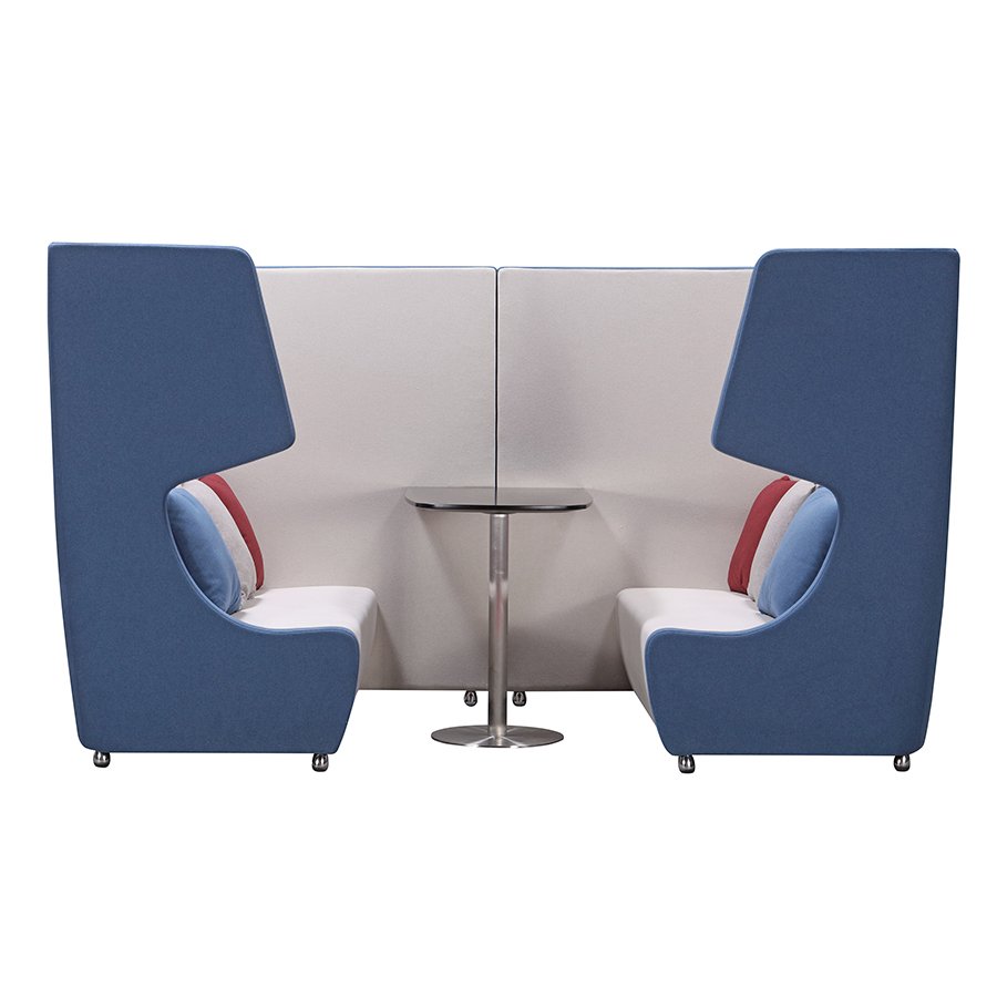 Custom made fabric type office meeting pods