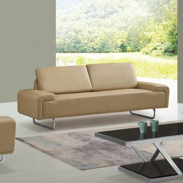 PENGPAI hot sale brown comfortable luxury classic office sofa set european modern Office furniture