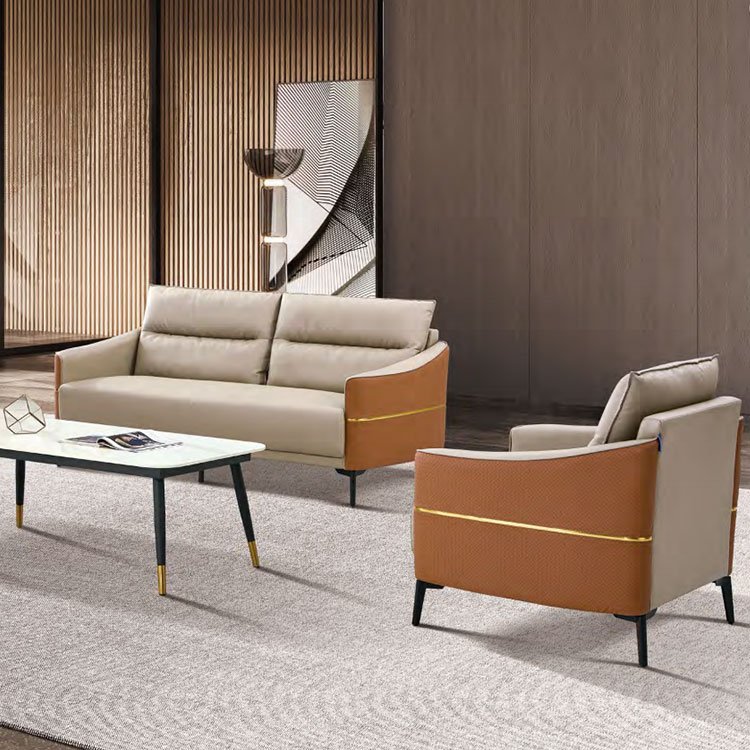 Liyu Simple Style Modular Sofas Library Sofas Light Luxury Style Office Furniture Office Sofa Modern Set