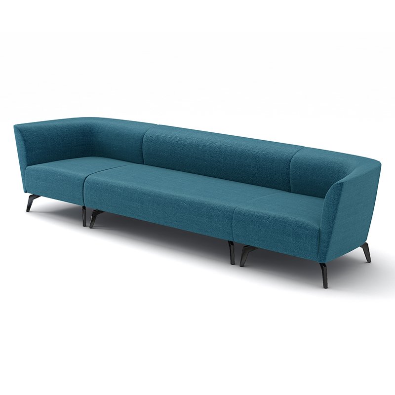 Factory Direct Sales Modern Colorful Fabric Office Sofa Combination