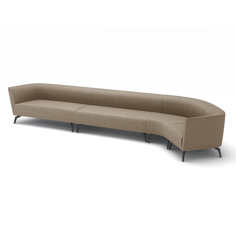 Factory Direct Sales Modern Colorful Fabric Office Sofa Combination