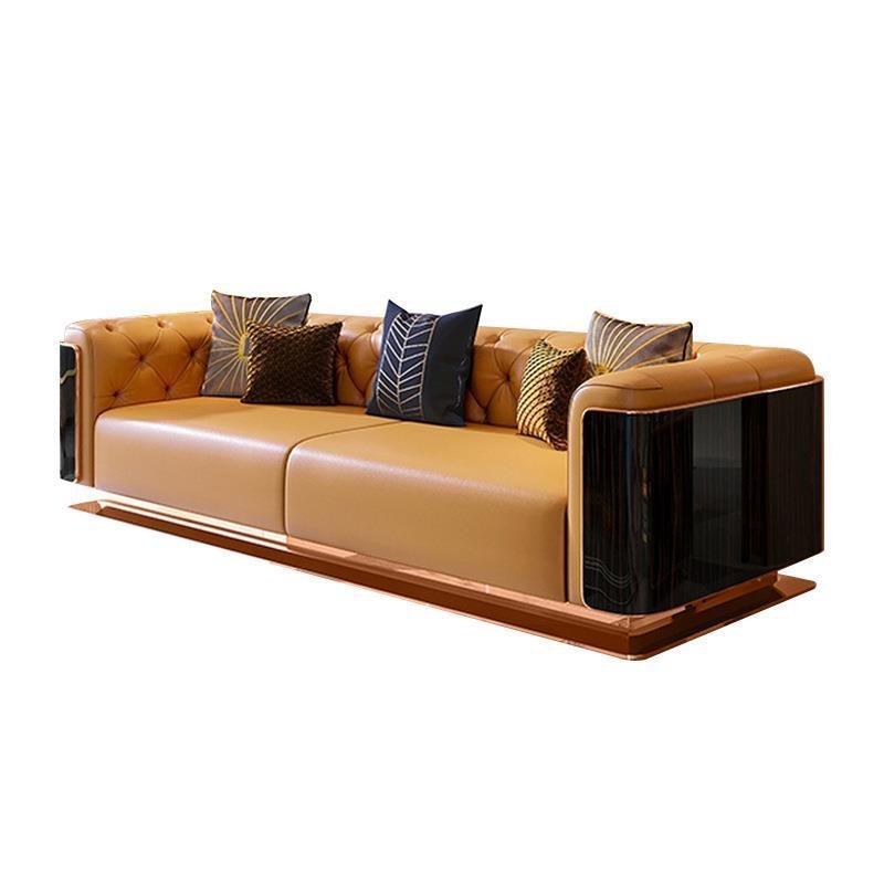 Hot Selling Leather Office Sofa Sets Chinese Style Modern Rectangle Sectional Sofa Office Sofa Set Furniture