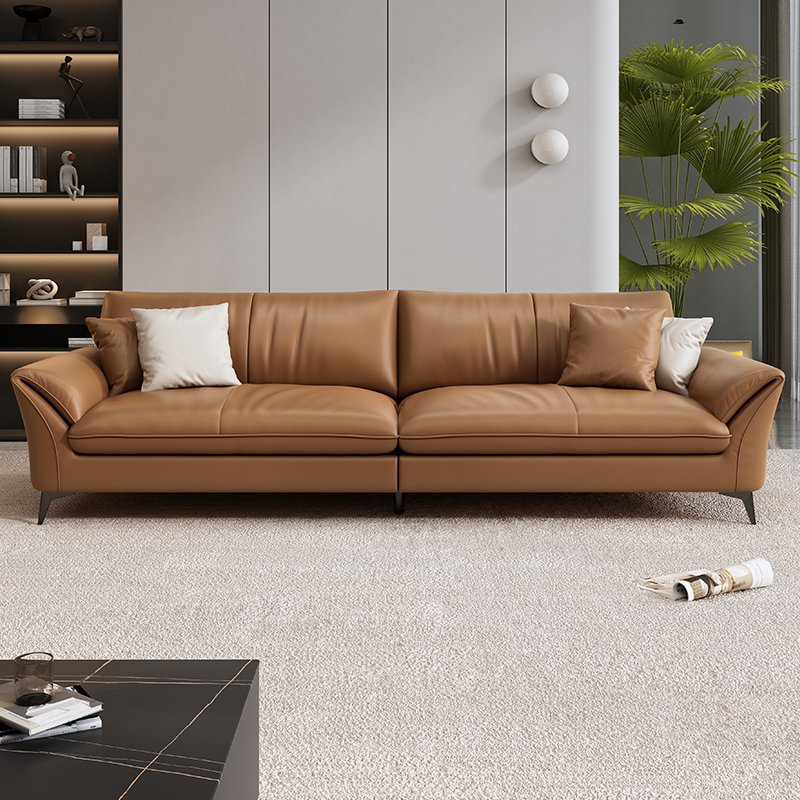 Italy Style Contemporary Leather Office Sofa Set Commercial Waiting Room Furniture for Living Room Hotel Bedroom School Use