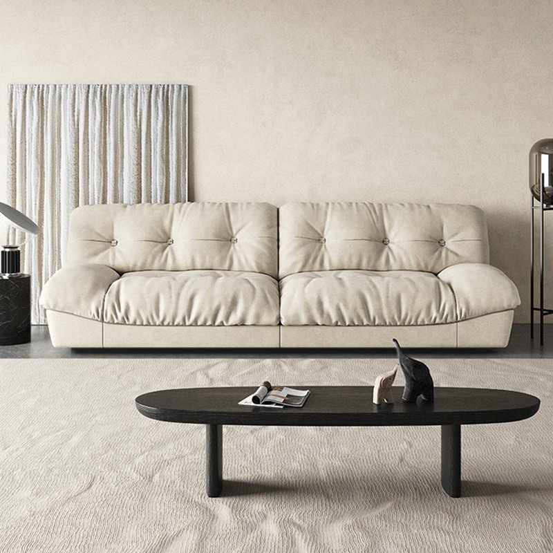 Simple Luxury Home Furniture Strong Visual Three-dimensional Comfortable Fluffy Fabric Sofa