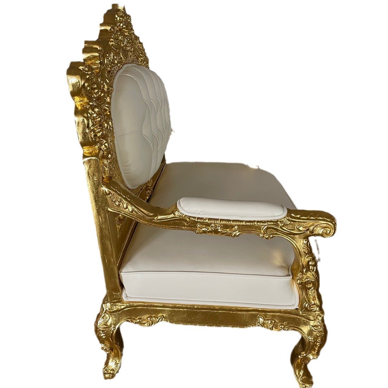 Bride And Groom New Love Seat Luxury Wedding Gold Throne King Sofa