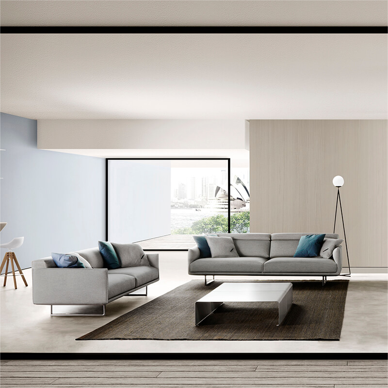 High Quality Modern Corner Office Sofa for CEO First-Class Luxury with Metal Base for Home & Corporate Offices