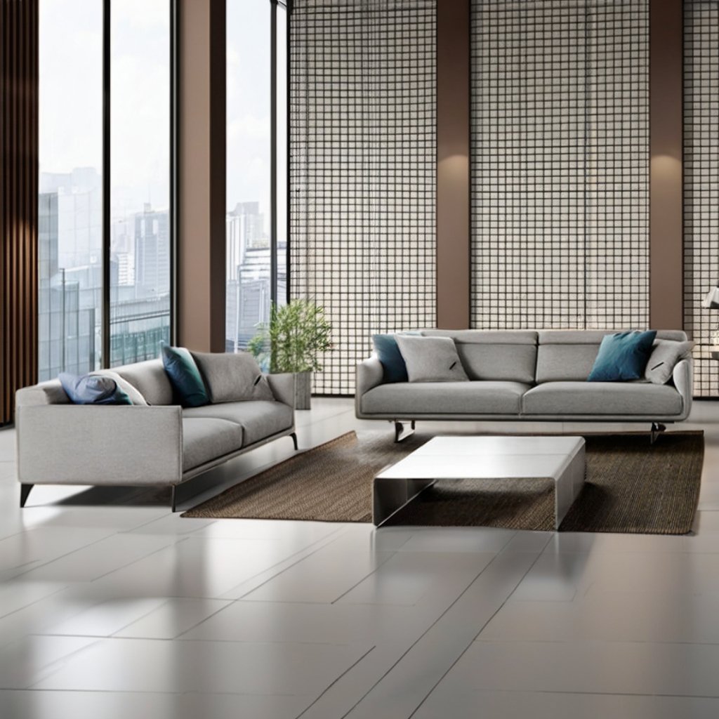 High Quality Modern Corner Office Sofa for CEO First-Class Luxury with Metal Base for Home & Corporate Offices