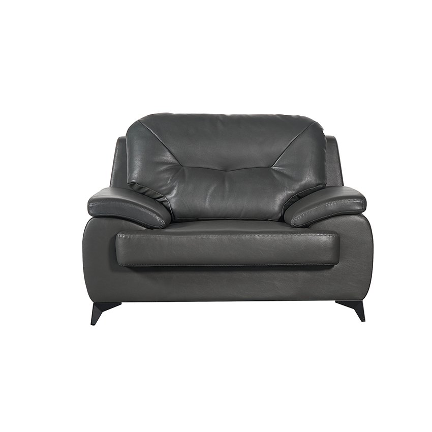 SAGELY Wholesale Sofa Furniture Cheap Modern Black Leather Executive Office Sofa Living Room Sofa Set