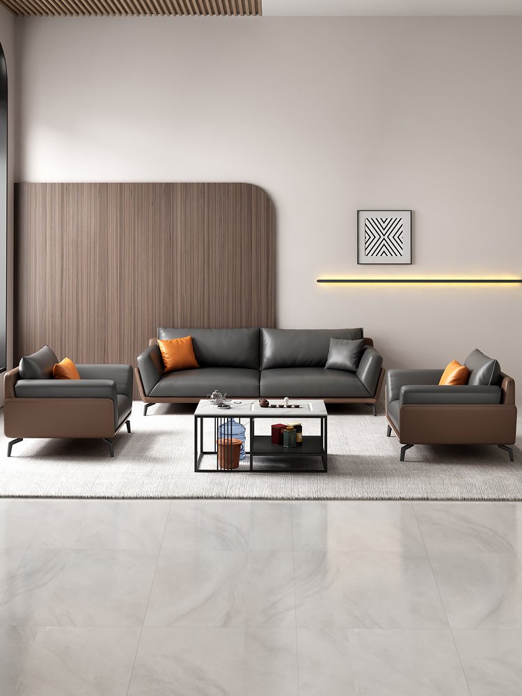 OSF104 Set waiting room pu leather office reception sofa Reception Office Furniture Modern Executive Office Sofa
