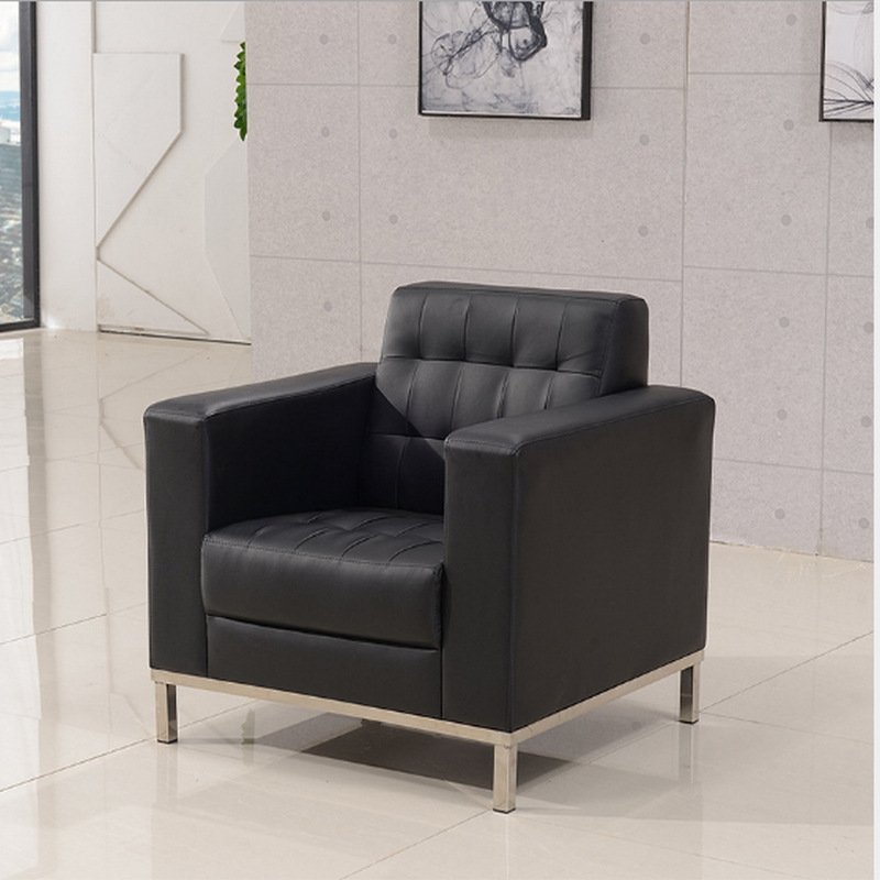 Office Sofa New Design Sets Office Furniture Modern European Style Sectional Sofa Modular 3 Years Sofas Set Synthetic Leather