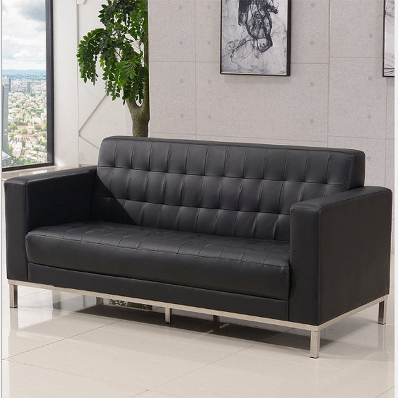 Office Sofa New Design Sets Office Furniture Modern European Style Sectional Sofa Modular 3 Years Sofas Set Synthetic Leather