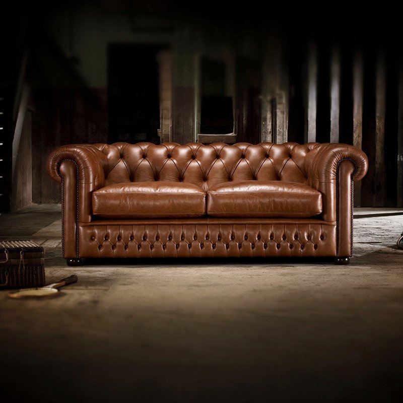 High Quality Luxury office sofa furniture set italy genuine leather puff sofa