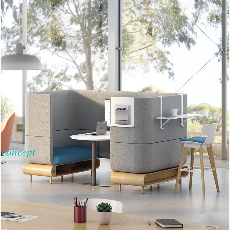 Modern Design Public Area High Back Sofa Lounge Furniture Reception Room Modular Waiting Room Sofa