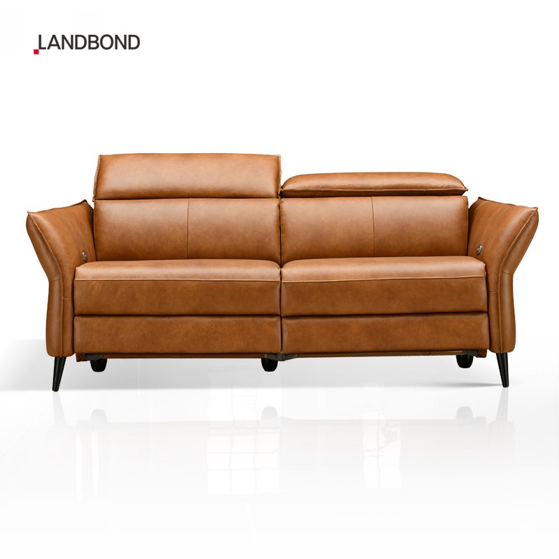 Modern European Style living room Furniture Set Electric Cinema Leather Power Reclining 3 Seater Recliner Sofa