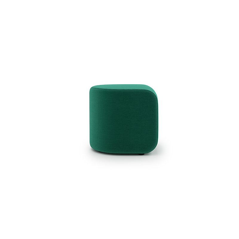 Office living furniture, semi-circular bench large cushion modern style recliner round sofa stool
