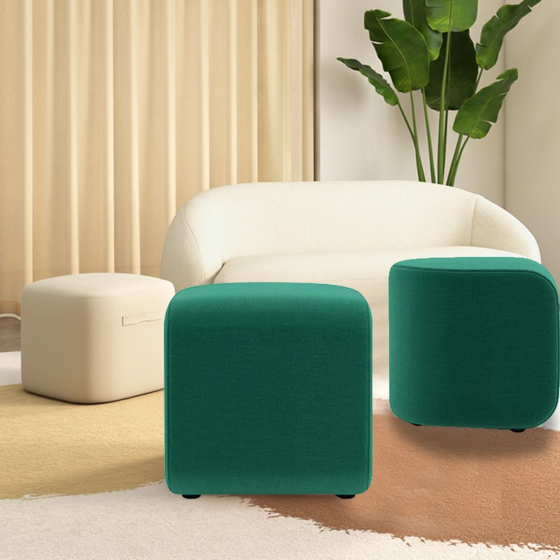 Office living furniture, semi-circular bench large cushion modern style recliner round sofa stool