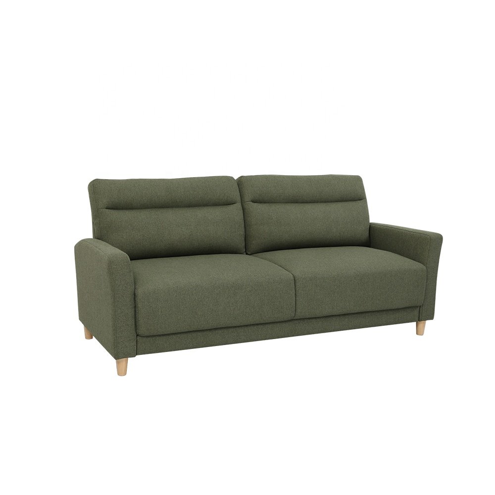 Modern simple backrest armrest can be detachable green rag small package sofa set