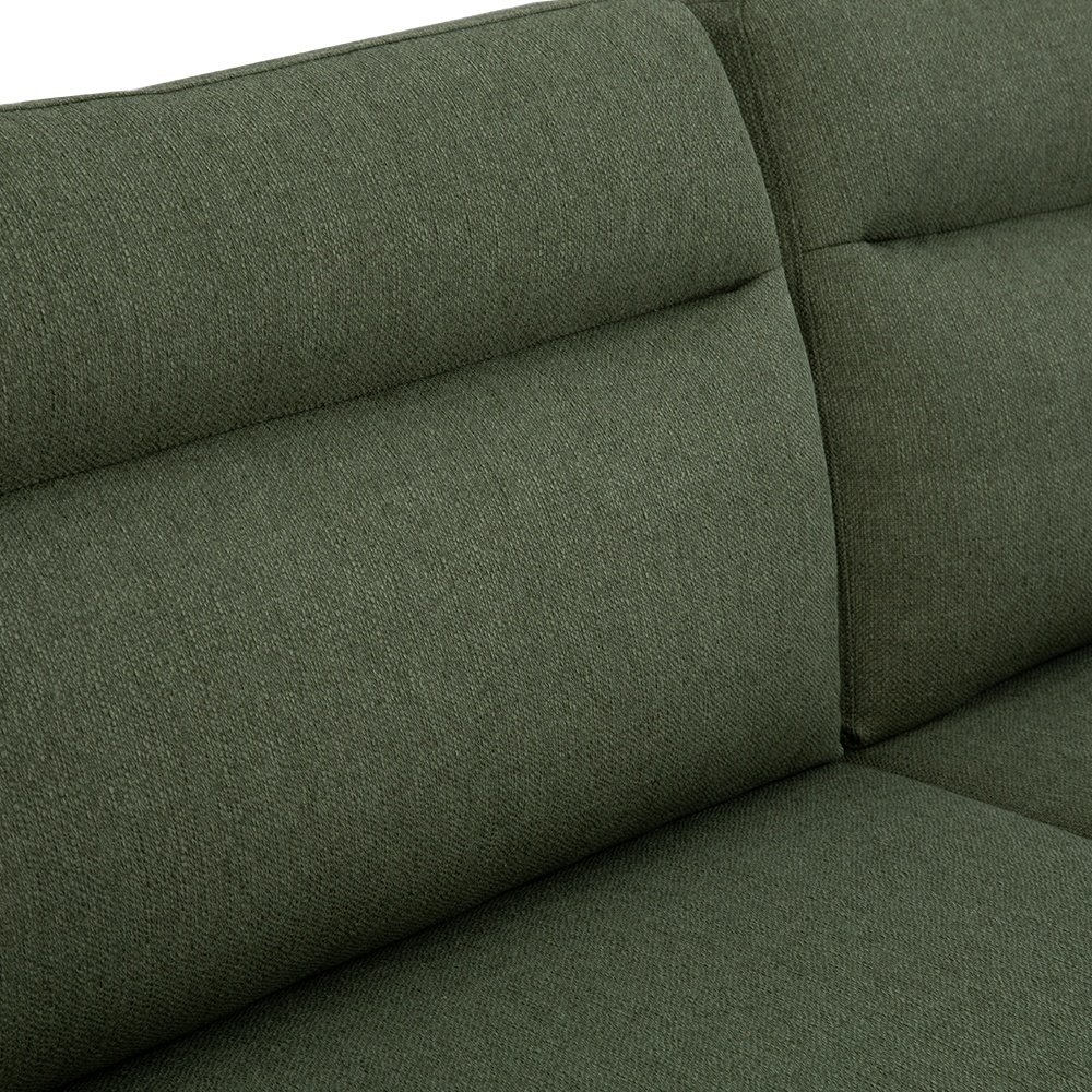Modern simple backrest armrest can be detachable green rag small package sofa set