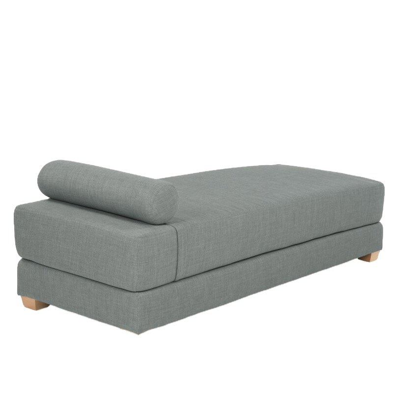 Modern single fabric sofa bed, folding double space sleeping sofa upholstery fabric sofa