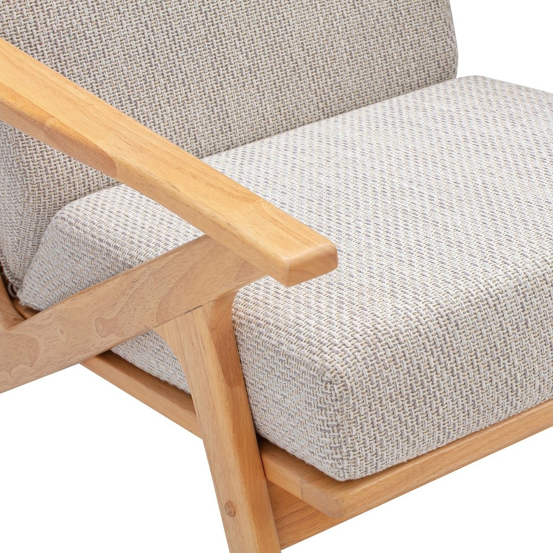 High Quality and Classical Luxury Solid Wooden Sofa One Seat Sectional Furniture for Home and Hotel Made in VietNam