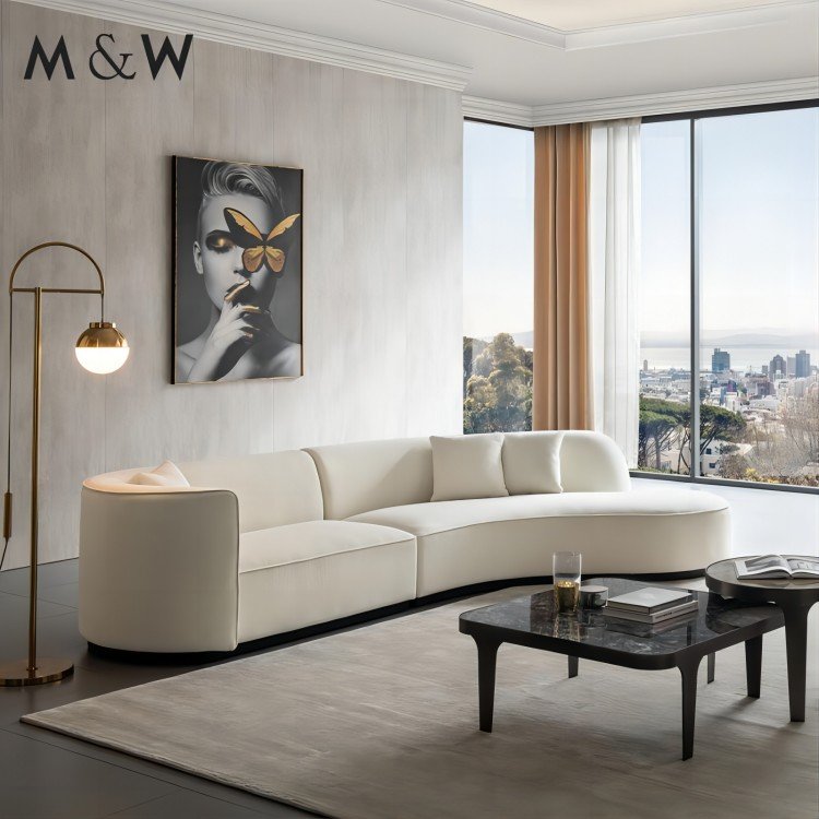 M&W Modern furniture Designs reception visitor Office Sofa Set For Open Area