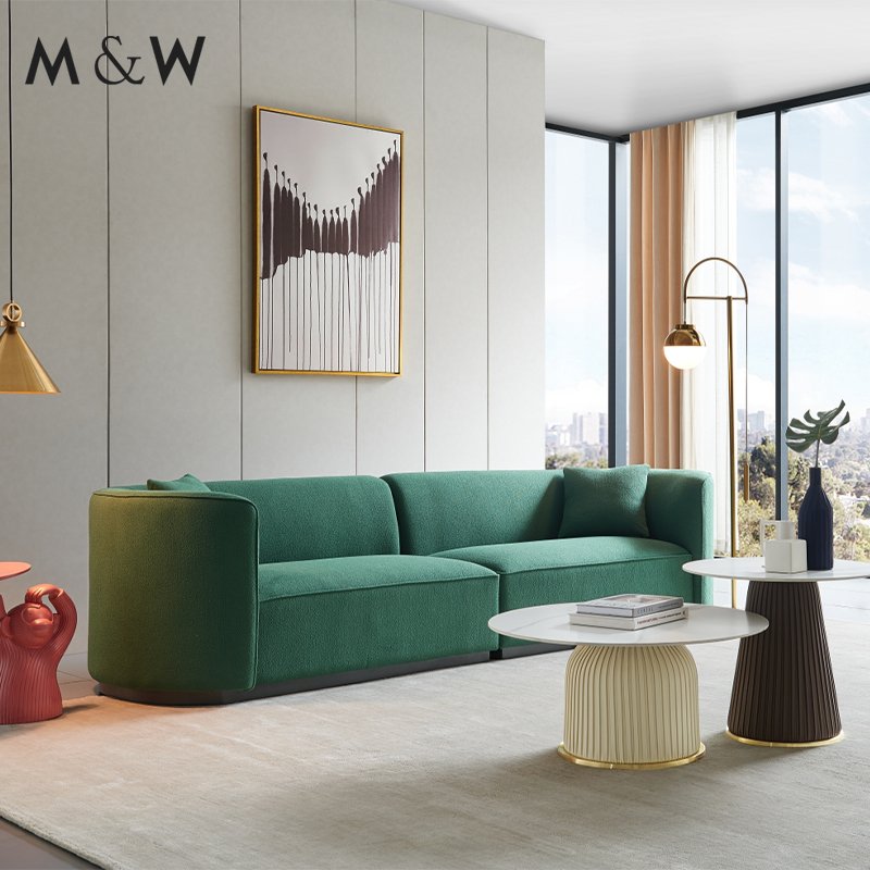 M&W Modern furniture Designs reception visitor Office Sofa Set For Open Area
