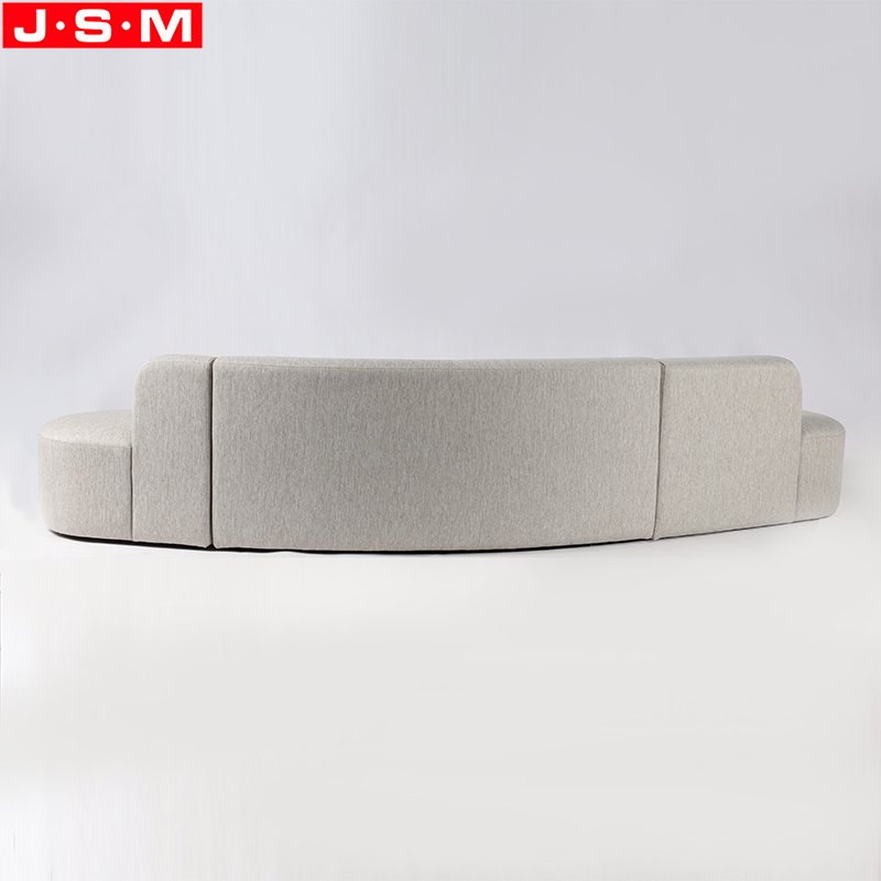 Modern Wooden Frame Sectional Sofa Furniture Living Room Fabric Velvet Sofas For Home