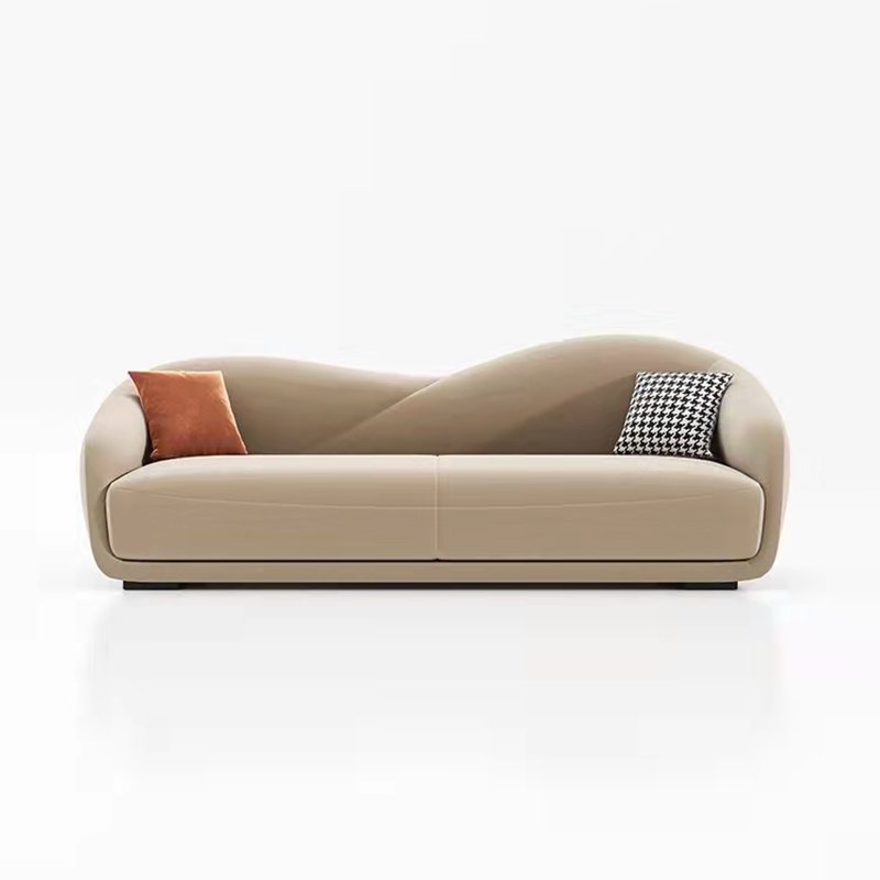 Italy style Modern Luxury Home Furniture Living Room Modern Velvet Fabric Sofa set