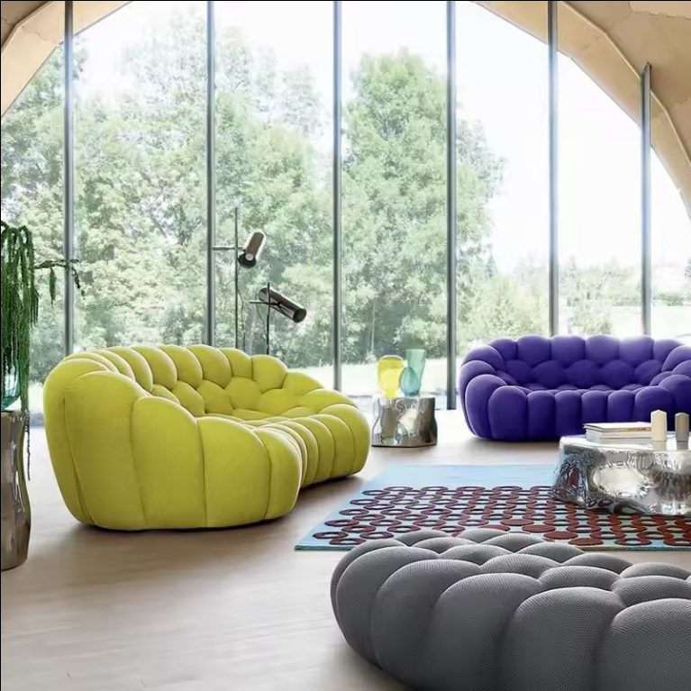 Bubble Shape Sofa Contemporary Living Room Sofa Home Office Sofa