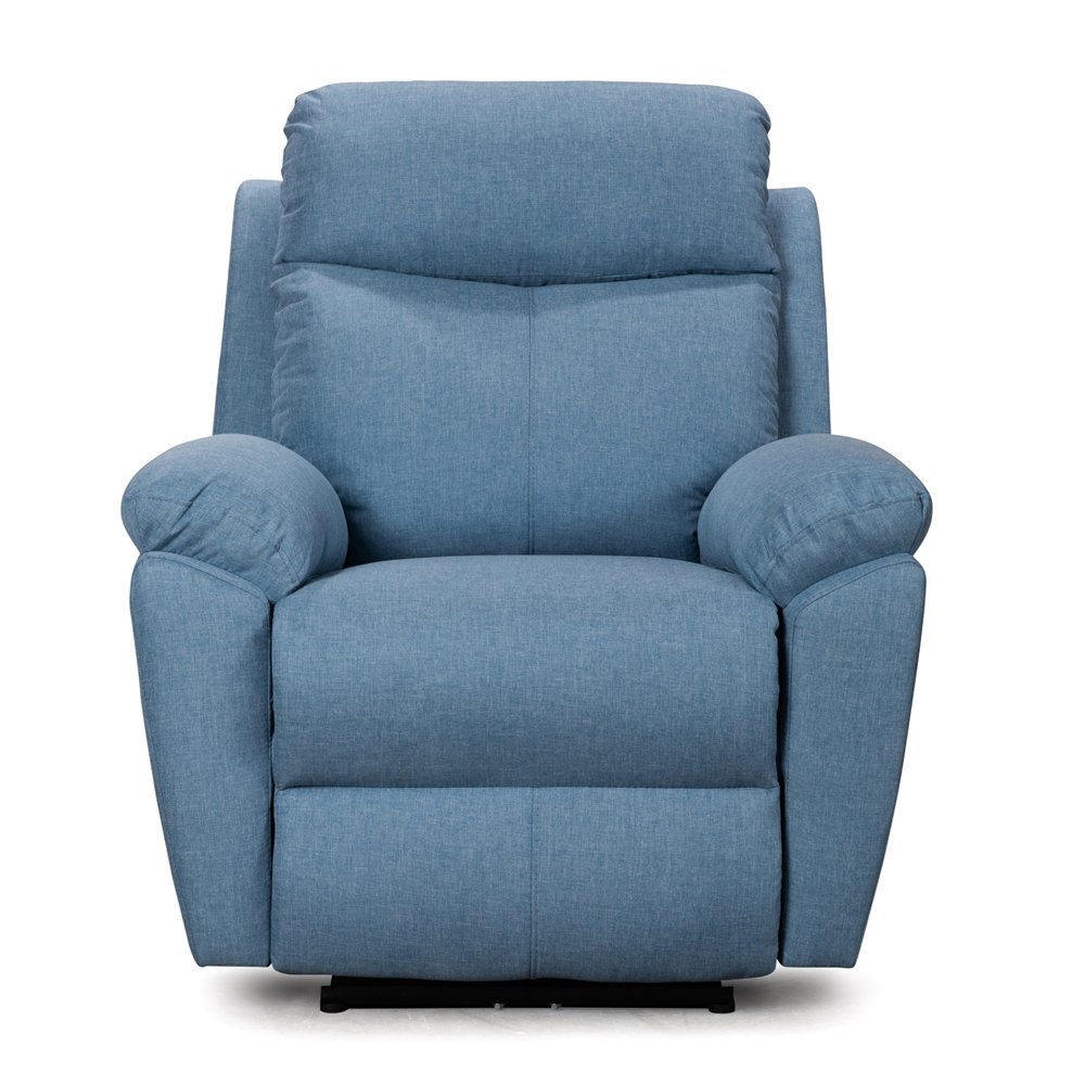 Living Room Furniture Push Back Recliner Sofa Chair Adjustable Fabric Reclining Sofas