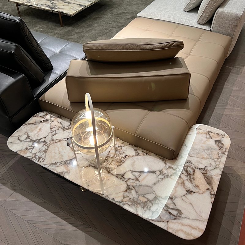 High-end luxury modular corner sofas living room Italian modern comfortable sofa set furniture