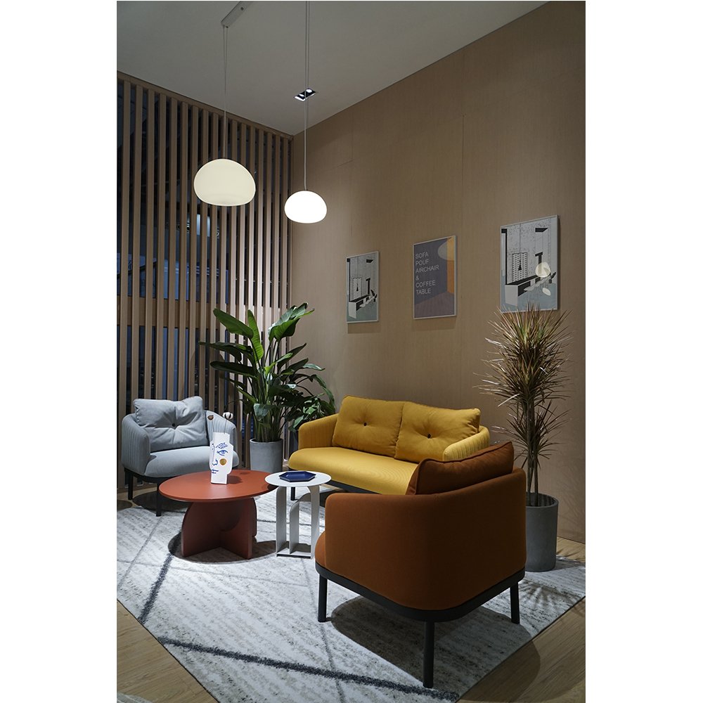 Office sofa Home designer light luxury leisure chair modern simple cafe hotel commercial lazy sofa chair