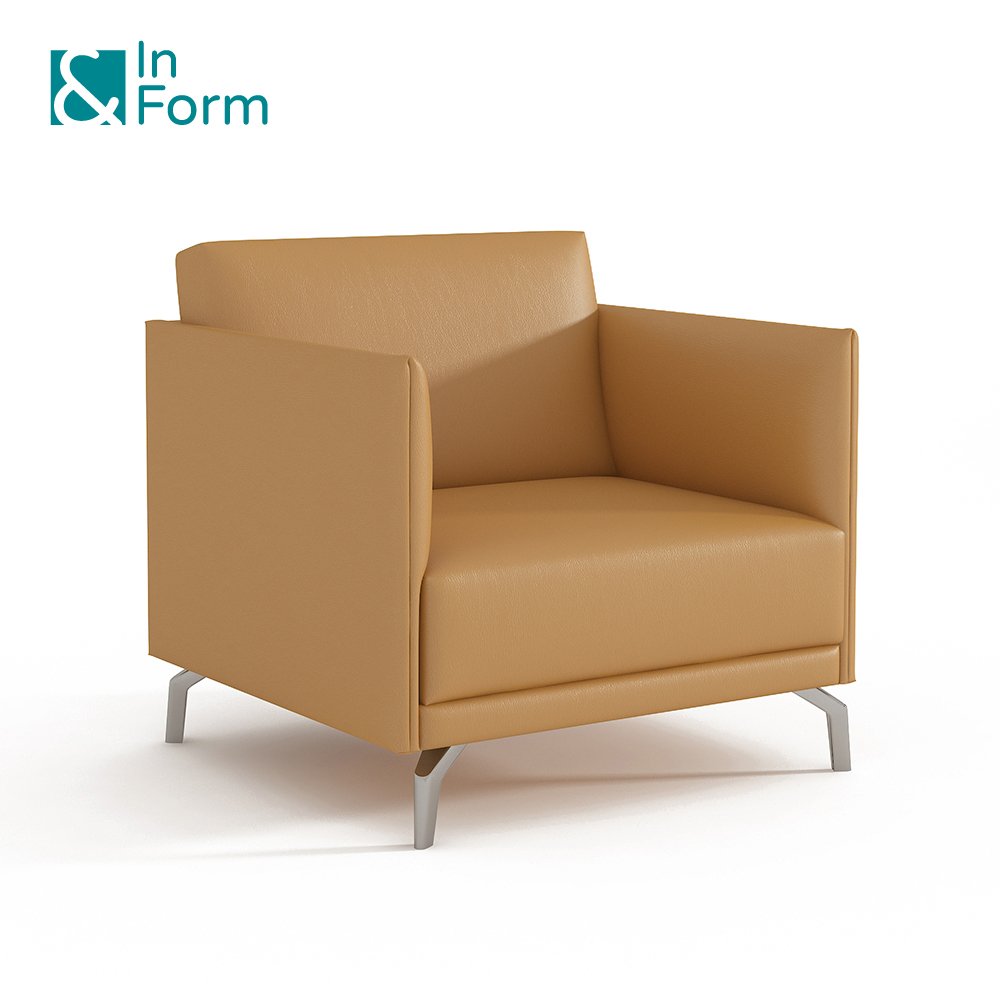Modern Faux PU Leather Sofa Set Furniture Office Sofa