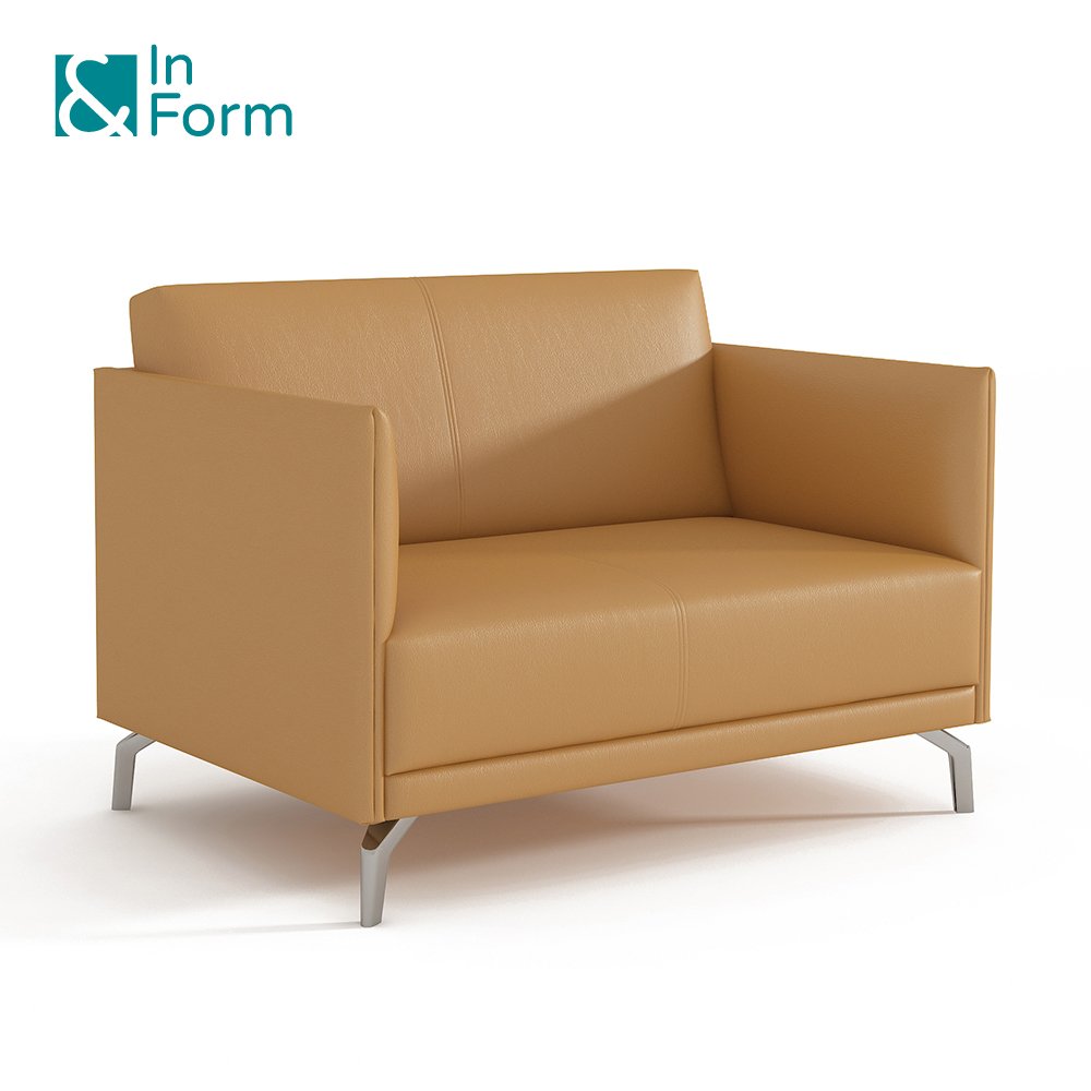 Modern Faux PU Leather Sofa Set Furniture Office Sofa