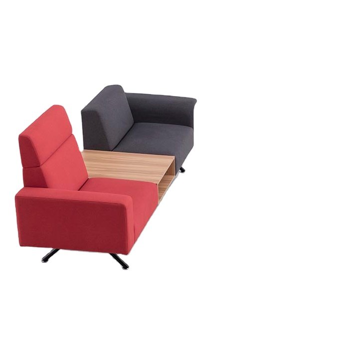 Modern Design Office Living Room Waiting Office Sofa Set with table Commercial Grade Furniture Office Sofa For Public Area