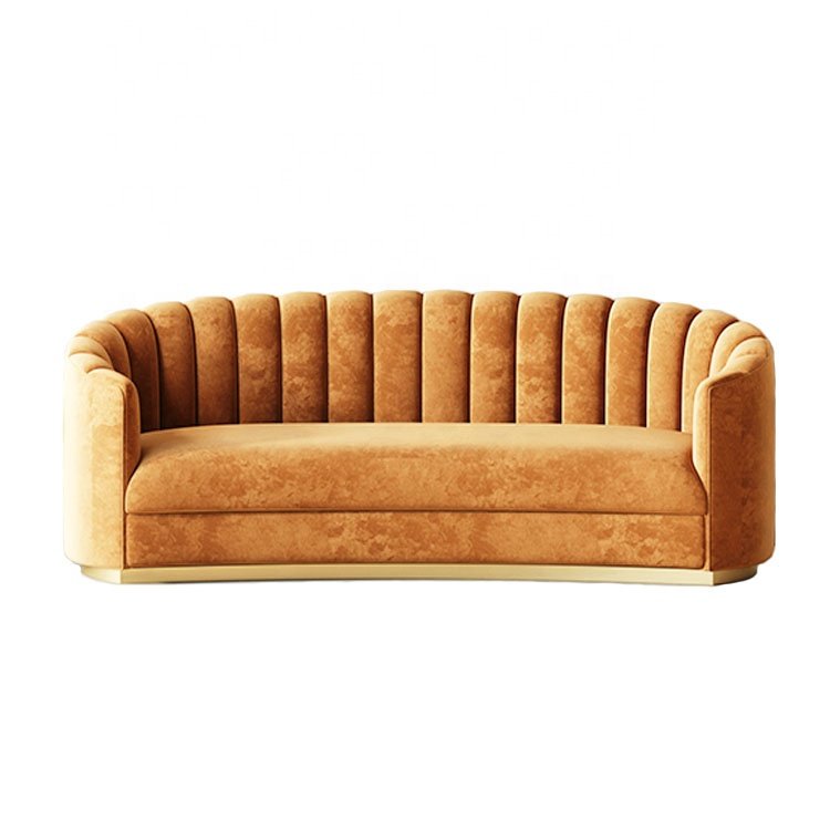 Cheap Nordic Modern Sofa Design L Shape Fabric Velvet Lounge Sectional Office Recline Sofa Set Furniture Couch Living Room Sofas