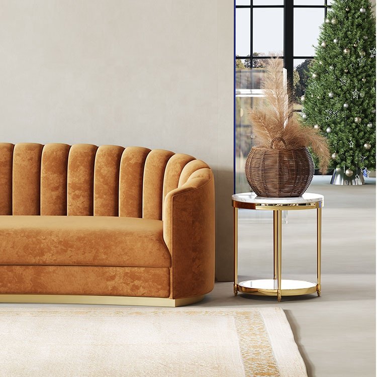 Cheap Nordic Modern Sofa Design L Shape Fabric Velvet Lounge Sectional Office Recline Sofa Set Furniture Couch Living Room Sofas