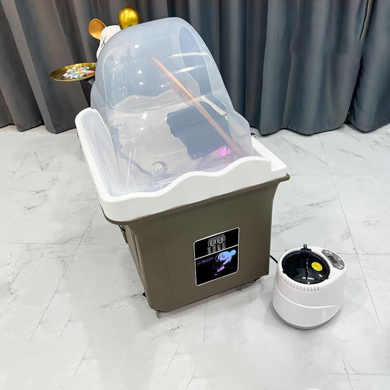 Electric Head Spa Treatment Beauty Beds Use for Japan Head Spa Thai Hair Wash Shampoo Chairs