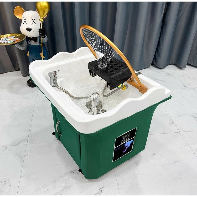 Electric Head Spa Treatment Beauty Beds Use for Japan Head Spa Thai Hair Wash Shampoo Chairs