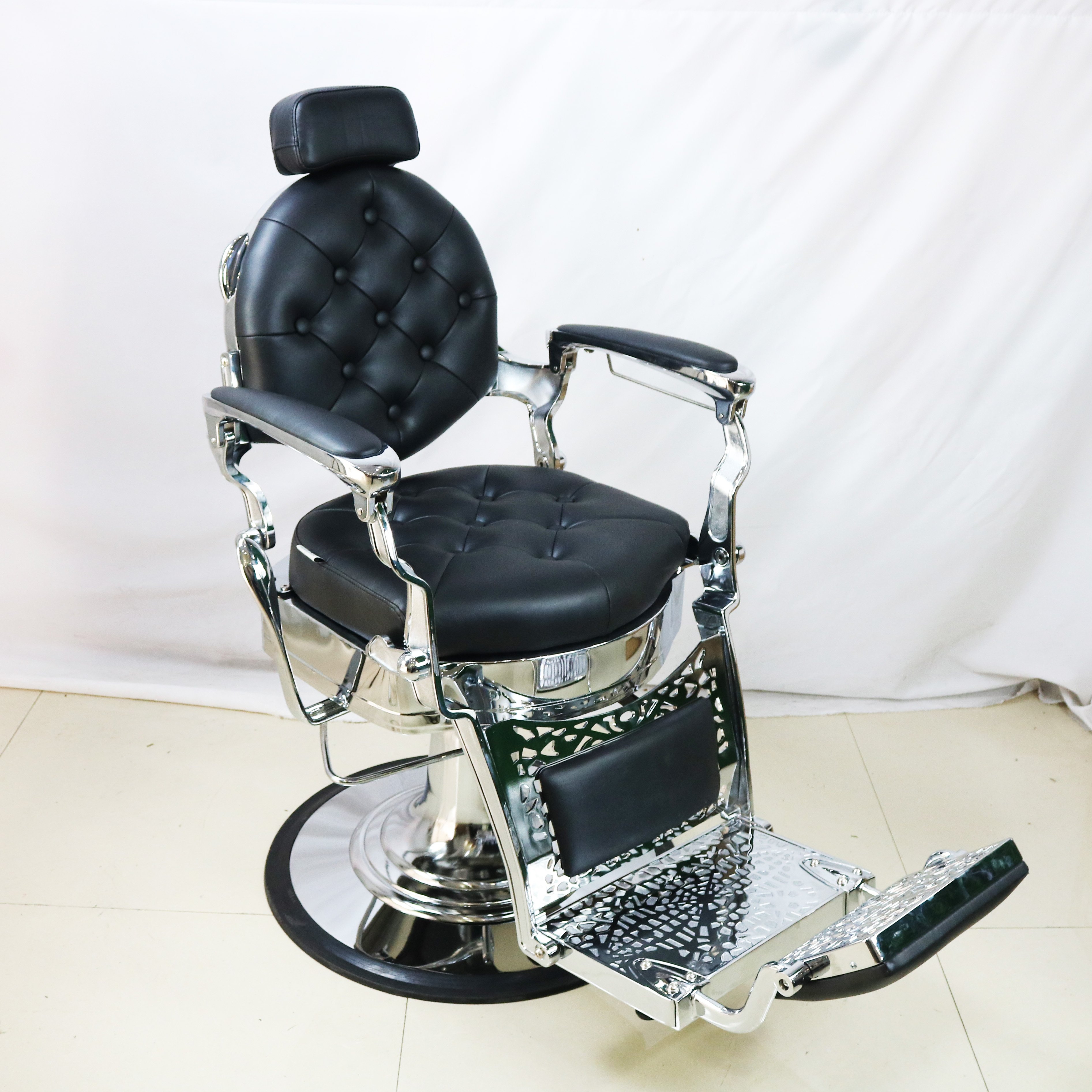 Heavy Duty Hydraulic Barber Chair for Modern Styling in Salon