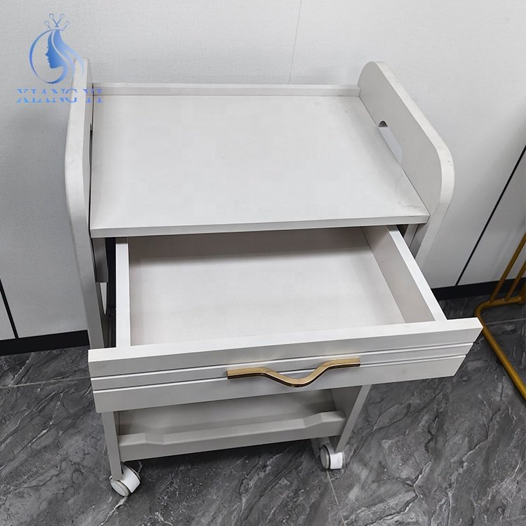 Beauty hair salon furniture barber Storage hand carts barbershop hairdressing trolley