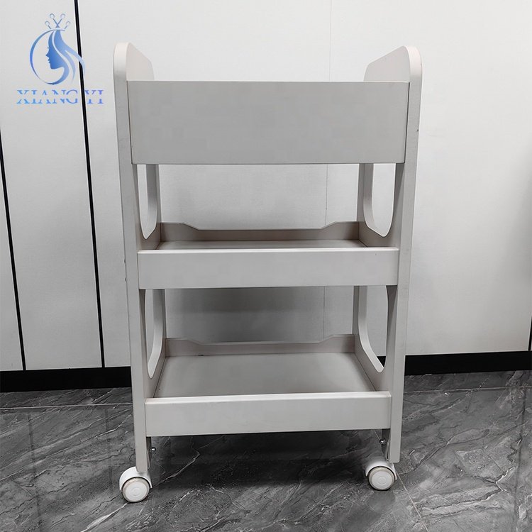 Beauty hair salon furniture barber Storage hand carts barbershop hairdressing trolley
