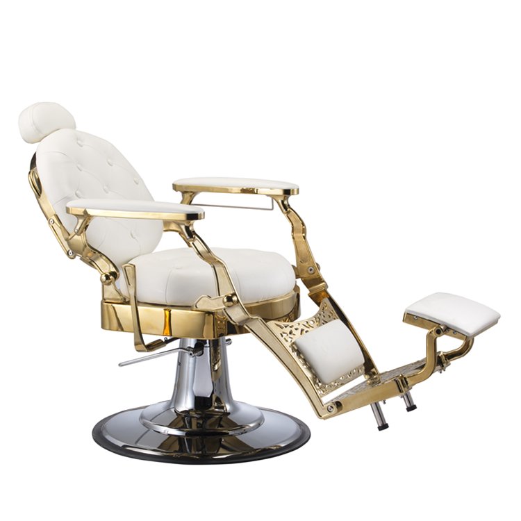 vintage barber shop golden saloon hydraulic barber chair
