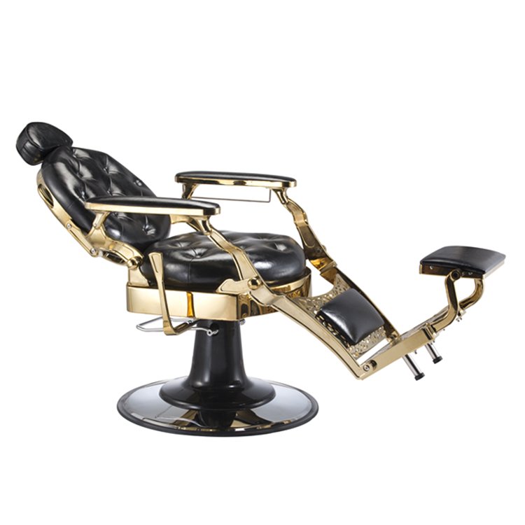 vintage barber shop golden saloon hydraulic barber chair